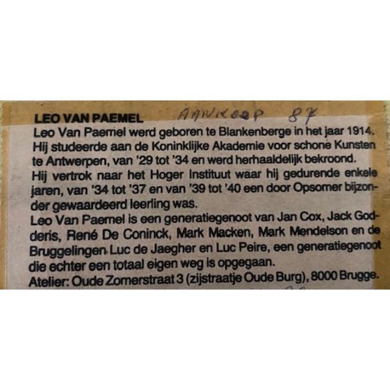 Aquarellen Leo Van Paemel