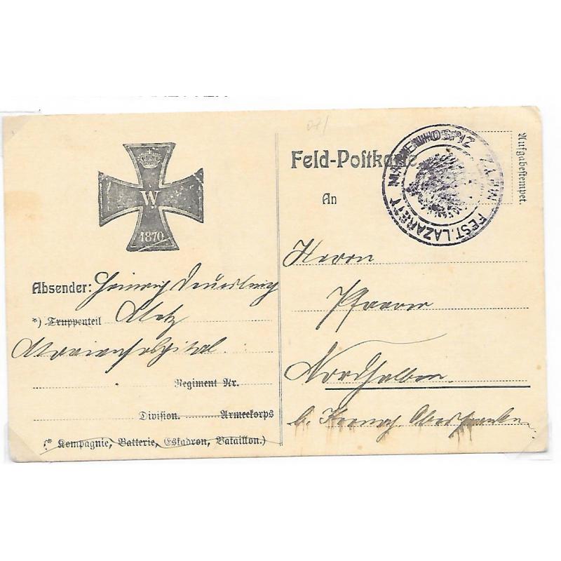 Poststukken WO1