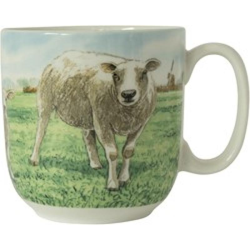 Oorbekers Schaap Wiebes Farm servies
