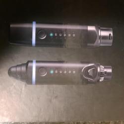 TWEE draadloze microfoonsystemen merk " NUX"
