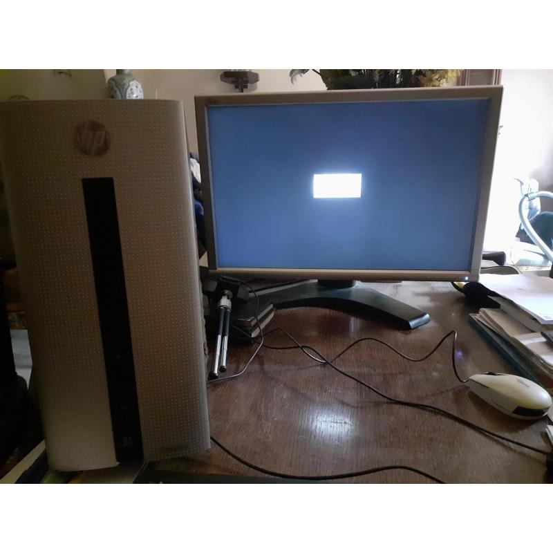 PC HP   scherm 24 inch