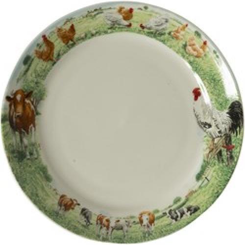 Gebaksborden Koe - Kip Wiebes Farm servies