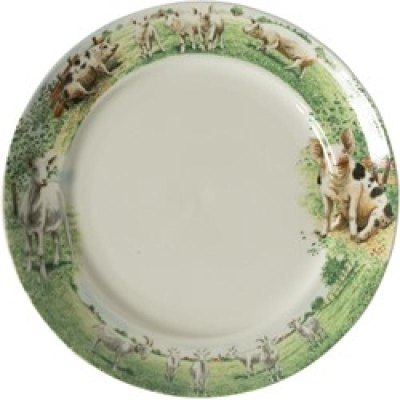 Ontbijtborden Geit - Varken Wiebes Farm servies