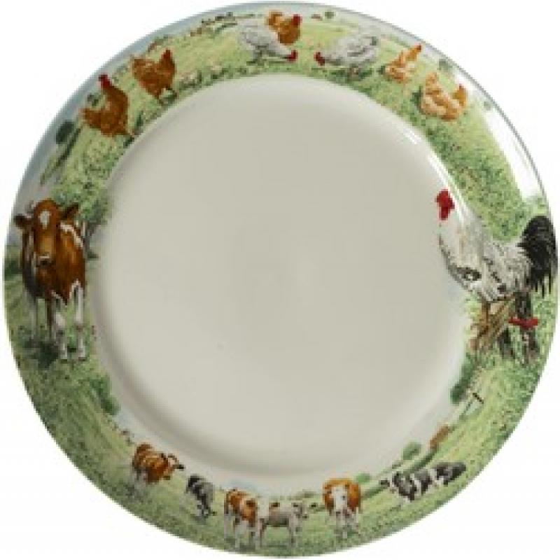 Dinerborden Koe - Kip Wiebes Farm