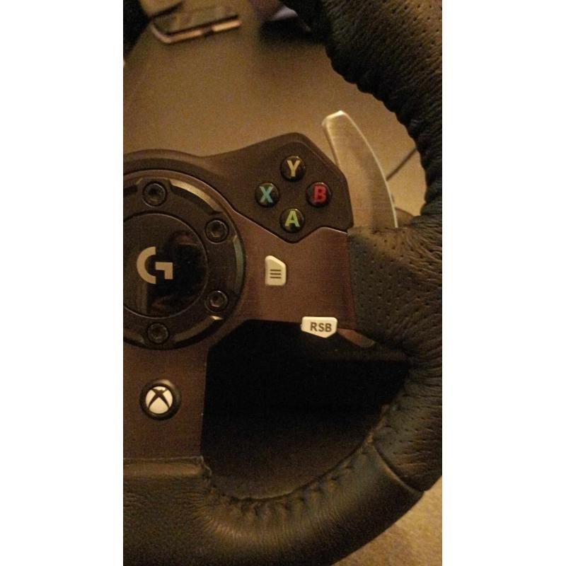 Logitech stuur en pedalen g29