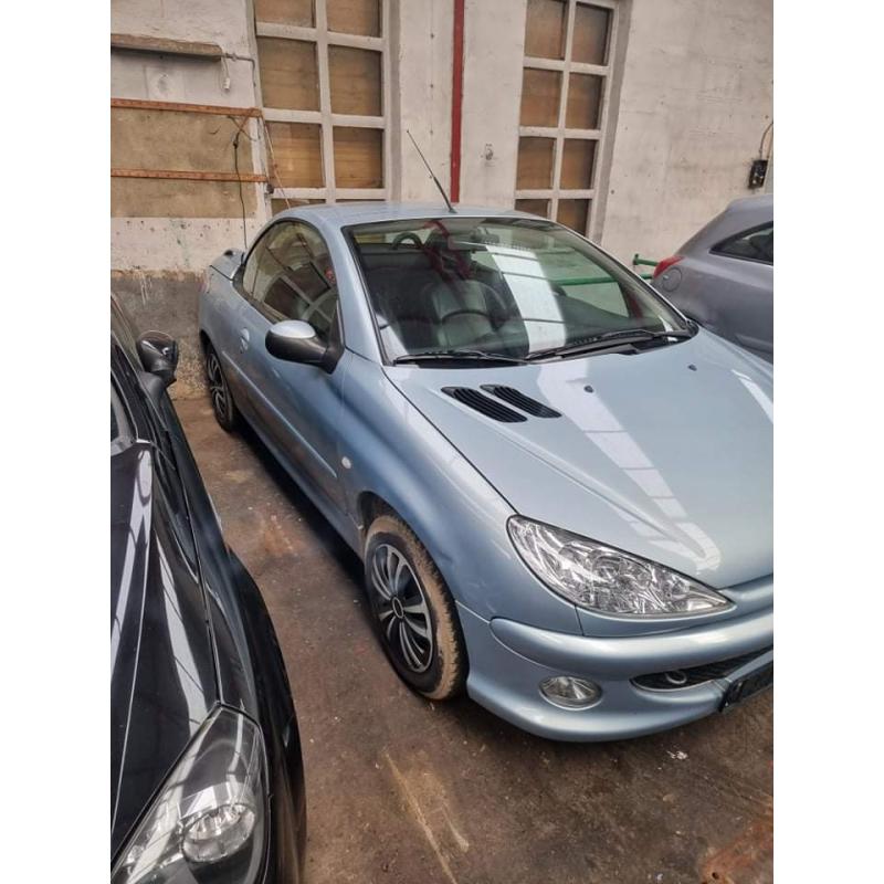 peugeot 206 cabrio FULL OPTIONS