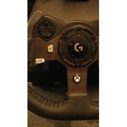 Logitech stuur en pedalen g29
