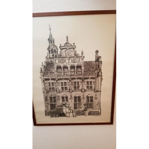 Diverse Etsen Litho's aangeboden  serieus bod voor alle