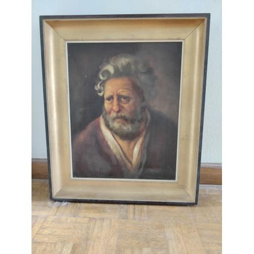 Schilderij man van Frans Schoormans