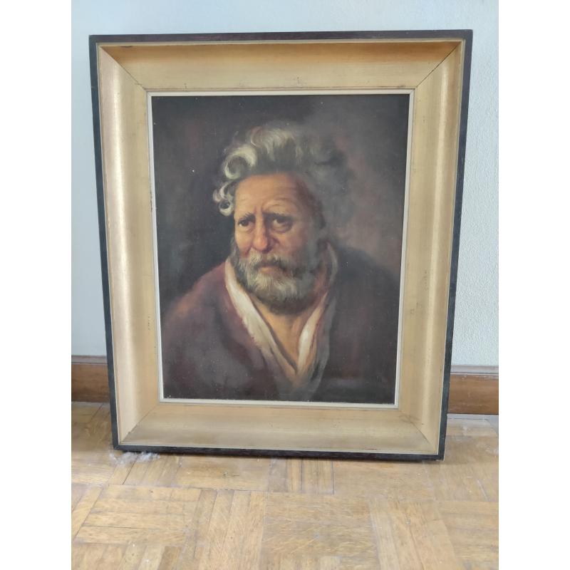 Schilderij man van Frans Schoormans