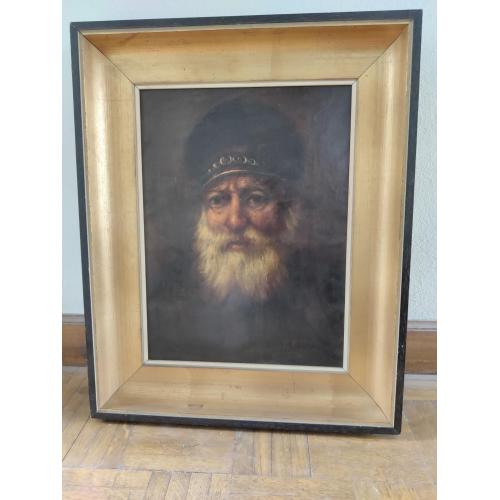 Schilderij man van Frans Schoormans