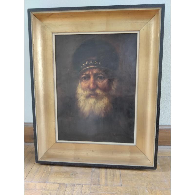 Schilderij man van Frans Schoormans