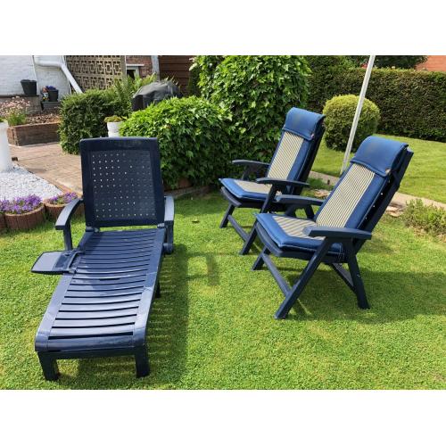 3 tuinstoelen