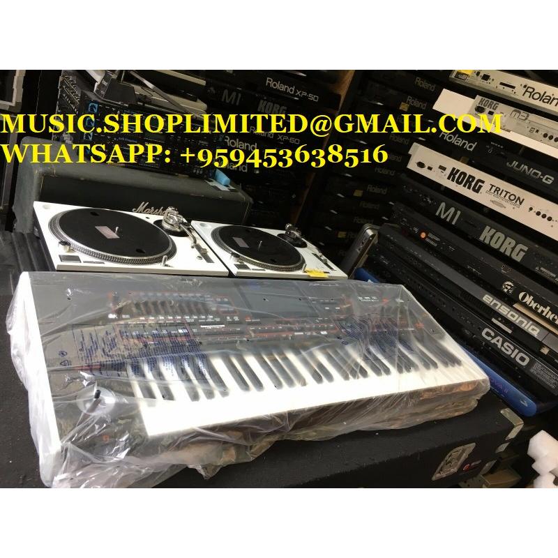 Nieuwe Korg M3, Korg Kronos, Korg Pa4x, Korg OASYS, Yamaha Montage 8, Nord Stage 3, Yamaha Motif