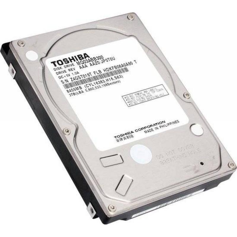 Toshiba MQ03ABB300 interne harde schijf 2.5'' 3000 GB SATA III