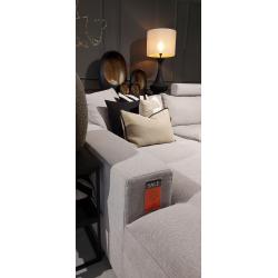 Hoekbank Victoria Square incl. Sierkussens en 2xhoofdsteunen Ca.220x435x315cm €3699,-