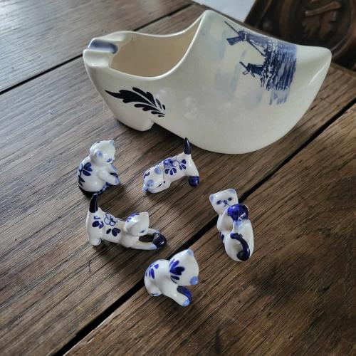 Delfts poesjes en klomp