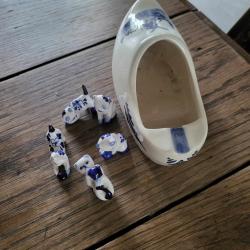Delfts poesjes en klomp