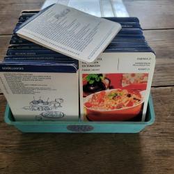 Vintage cookery Cards