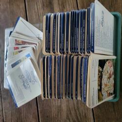 Vintage cookery Cards