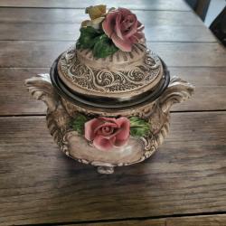 Italiaanse keramiek Bassano opbergpot