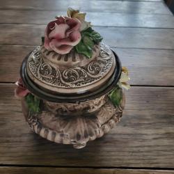 Italiaanse keramiek Bassano opbergpot