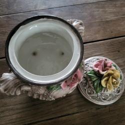 Italiaanse keramiek Bassano opbergpot