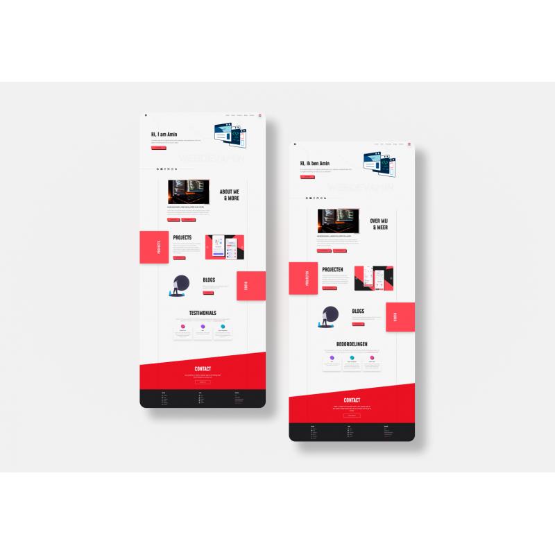 Zelfstandig webdesign & webdevelopment