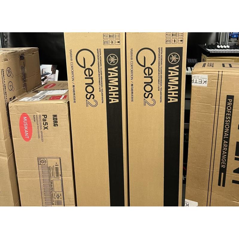 Korg Pa5X, Korg Pa4X, Korg Pa4X MG2 Edition ,  Korg Pa1000 MG Edition, Korg PA-1000, Yamaha Genos2 76-key, Yamaha Genos 76-Key , Yamaha Tyros5 76-Key , Yamaha MODX8 Plus, Yamaha PSR-SX900,  Yamaha Montage 8 ,  Korg Kronos2