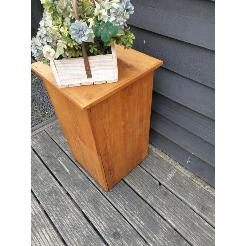 zuil - sokkel - pilaar hout eiken 83 cm