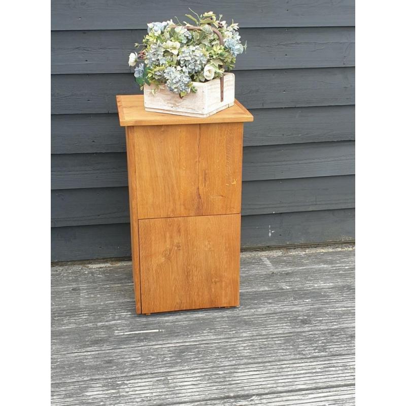 zuil - sokkel - pilaar hout eiken 83 cm