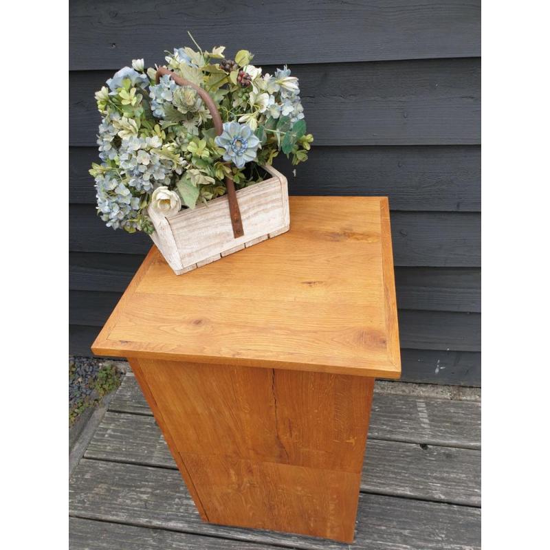 zuil - sokkel - pilaar hout eiken 83 cm