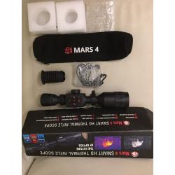 ATN MARS  5 XD LRF 4-40X, ATN  MARS  5 LRF 640 5-40X, ATN  MARS 5 640 5-40X , ATN MARS 5 XD 4-40X, ATN MARS 4 640 4-40X, ATN MARS 4 640 2.5-25X,  ATN MARS LTV 640 4-12X ,   ATN BINOX 4T 640 2,5-25X  ,  ATN ODIN LT 640 3-12X Thermische beeldkijker